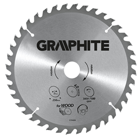 Circular saw blade 160mm Graphite 55H603