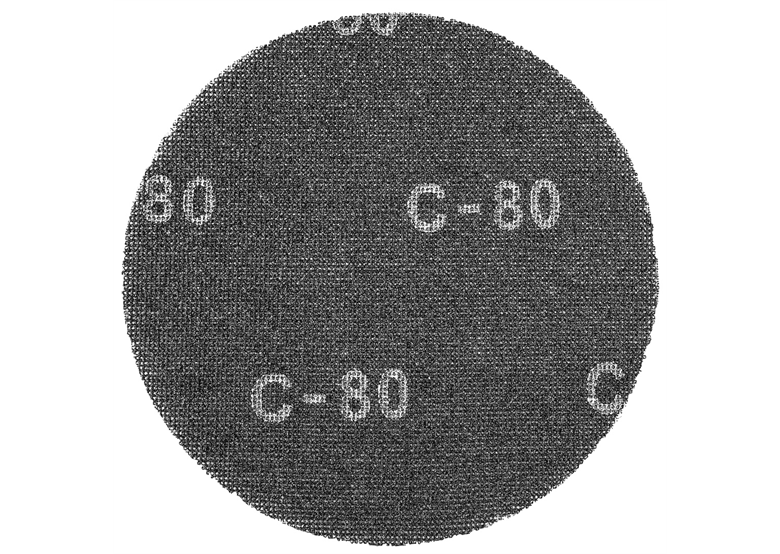 Schleifscheibe mit Kletthaftung, 225 mm, K80, für 59G260, 10 Stück Graphite 55H744