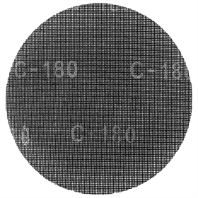 Schleifgitter mit Kletthaftung, 225 mm, K180, für 59G260, 10 Stück Graphite 55H746