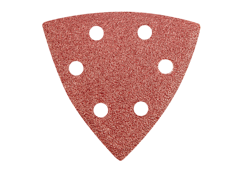Delta-Schleifpapier mit Klettverschluss 93x93mm K 60, 5 Stück Graphite 55H764