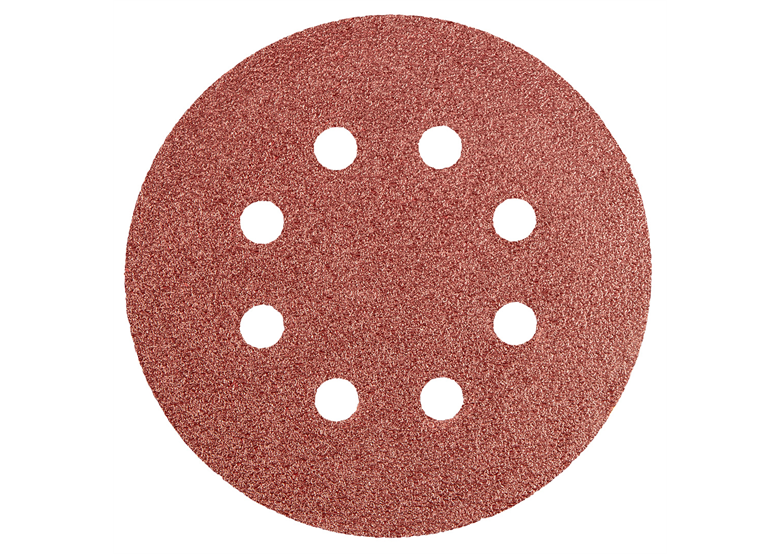 Schleifscheiben 125mm, K60, 5 Stk. mit 8 Löchern Graphite 55H940