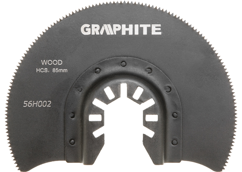 HCS Halbkreisscheibe für Holz, 85mm Graphite 56H002
