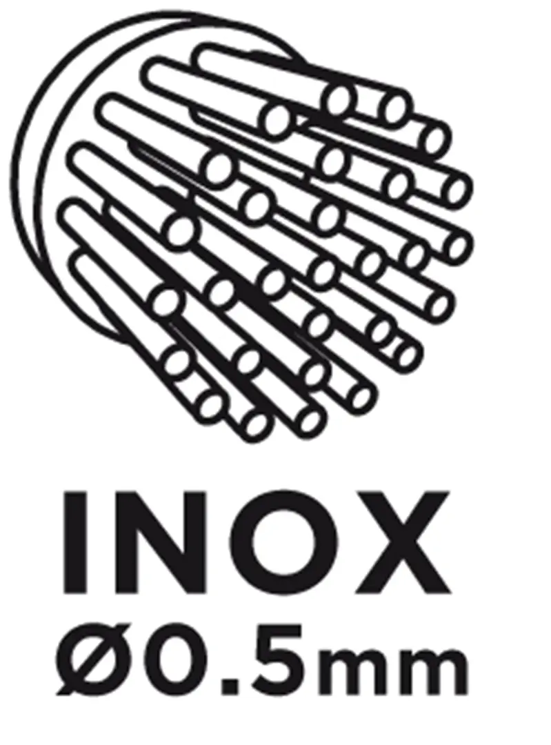 Drahtbürste 80mm x M14, INOX Graphite 57H582