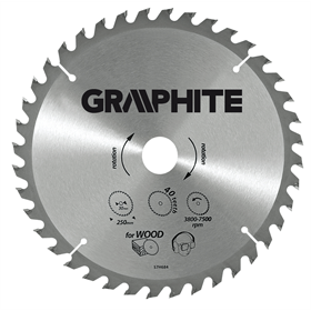 Kreissägeblatt 185x30mm T48 Graphite 57H666