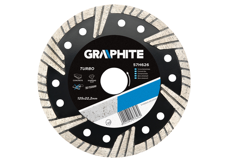 Diamantscheibe 200x25.4mm/30mm Graphite 57H871