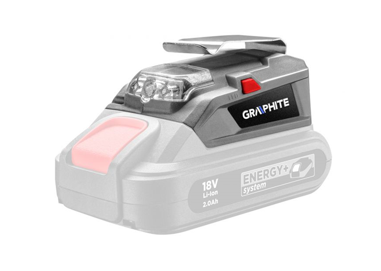 USB-Ladegerät - LED-Taschenlampe Graphite Energy+ 58G025