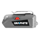 USB-Ladegerät - LED-Taschenlampe Graphite Energy+ 58G025