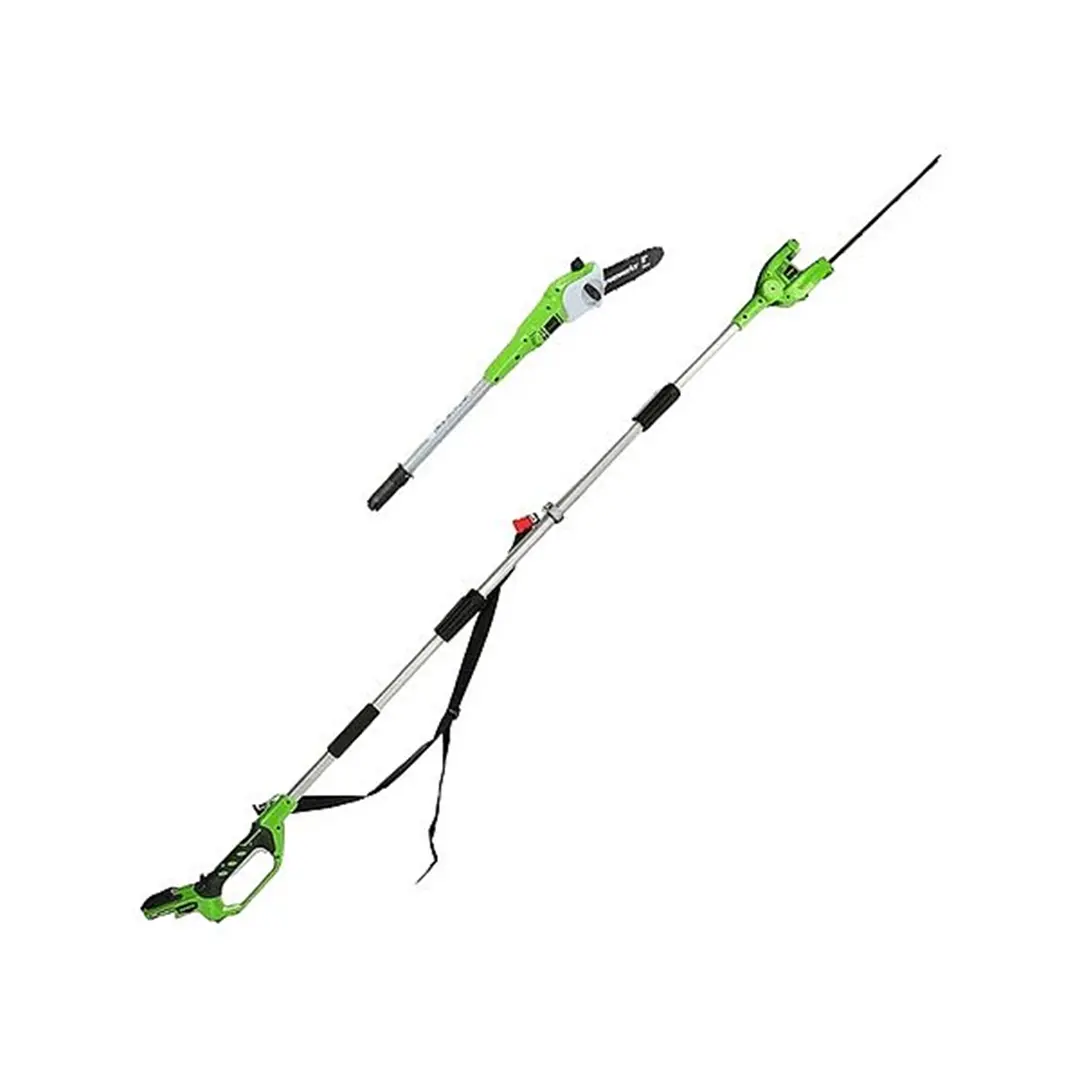 Säge und Heckenschere mit Ausleger Greenworks G24PSH