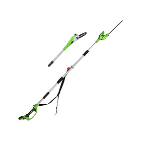 Säge und Heckenschere mit Ausleger Greenworks G24PSH