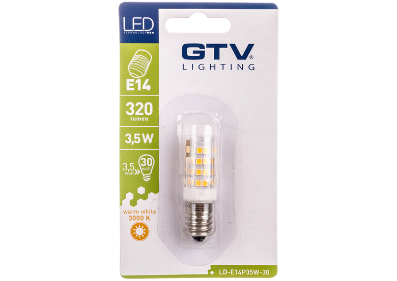 LED-Leuchtmittel GTV LD-E14P35W-30
