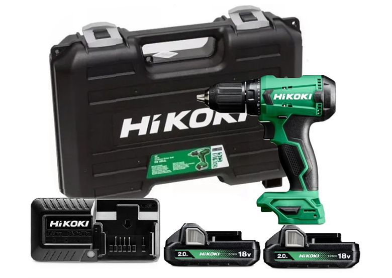Bohrschrauber Hikoki DS18DA WCZ 2x2.0Ah