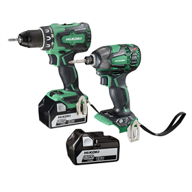 Werkzeugset 18V Hikoki KC18DBDL WDZ 2x5.0Ah