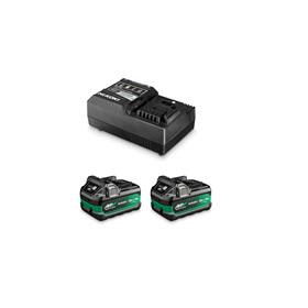 NETZWERK-LADEGERÄT + BATTERIEN Hikoki UC18YSL3 WHZ