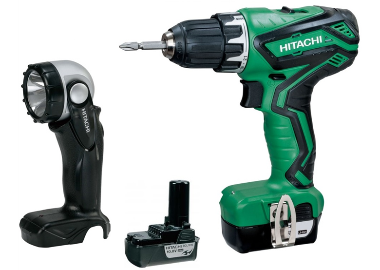 Bohrschrauber Hitachi DS10DAL WA + UB10DL