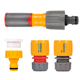 Set mit geradem Sprinkler, 3 Funktionen, 1/2" - 5/8" 5-tlg. Hozelock 2355