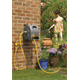 Kompakter Gartenschlauchtrommel 1/2“ 25m mit Schlauch und Sprinklerset 6tlg. Hozelock 2415