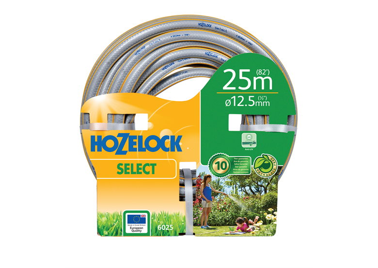 Gartenschlauch 1/2" 25m 4-lagig SELECT Hozelock 6025