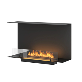 Eingebauter Bio-Kamin Infire INSIDE C800 VERS 1