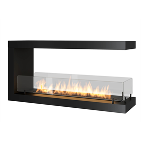 Eingebauter Bio-Kamin Infire INSIDE U 1000.2