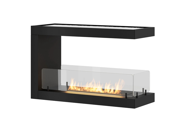 Eingebauter Bio-Kamin Infire INSIDE U 800