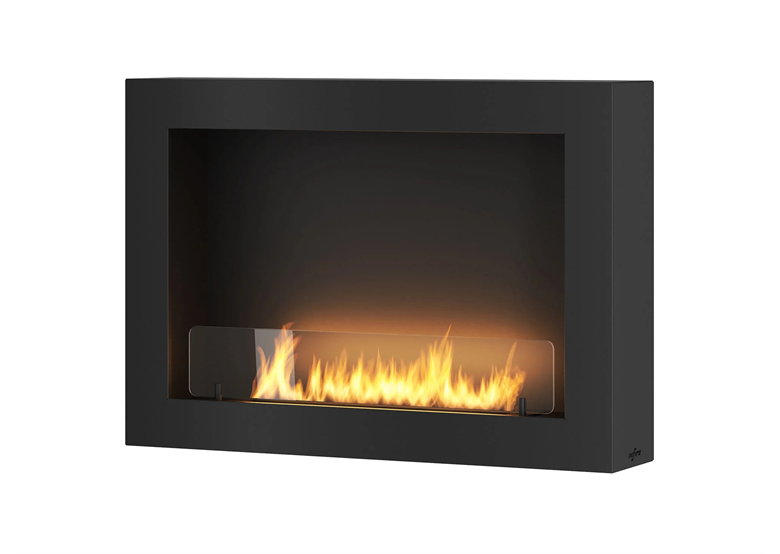 Eingebauter Bio-Kamin Infire MURALL 800