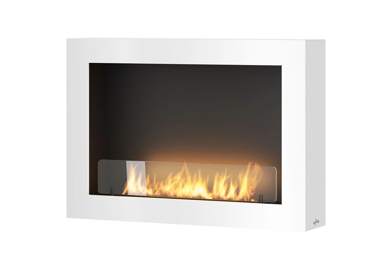 Eingebauter Bio-Kamin Infire MURALL 800