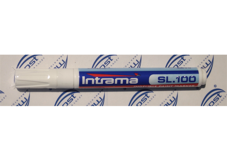 Textmarker mit wasserfester Tusche weiß Intrama 84-50-101301