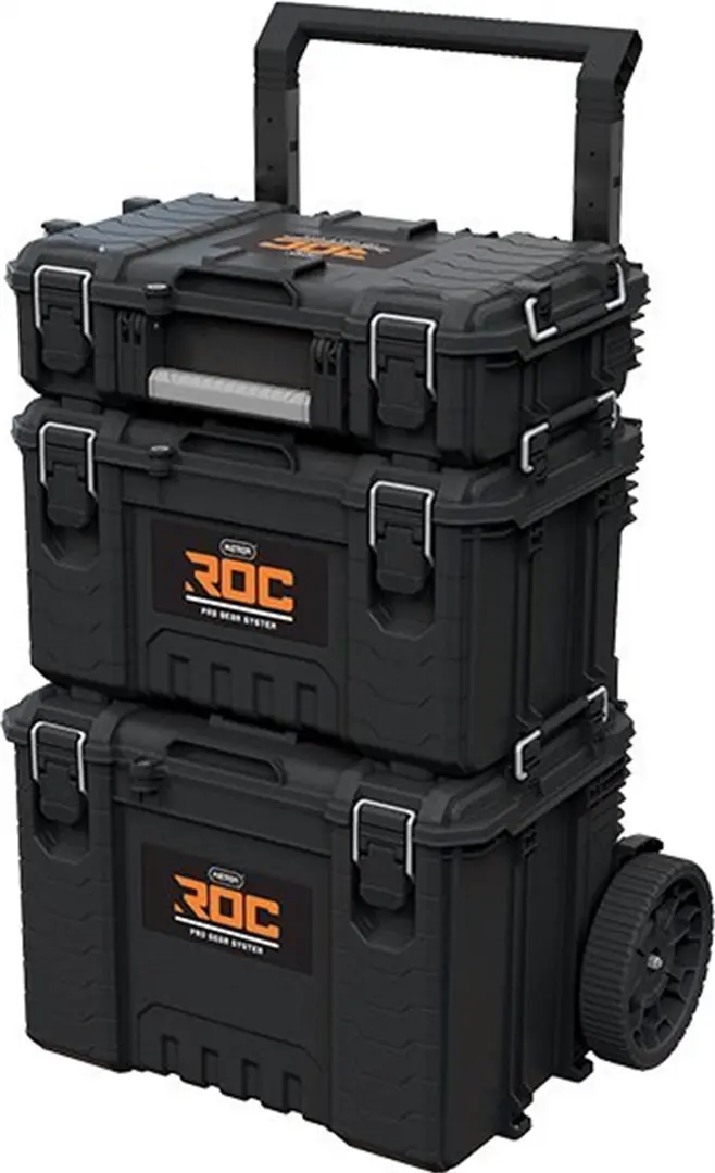 Set mit 3 Boxen Keter ROC PRO GEAR 2.0