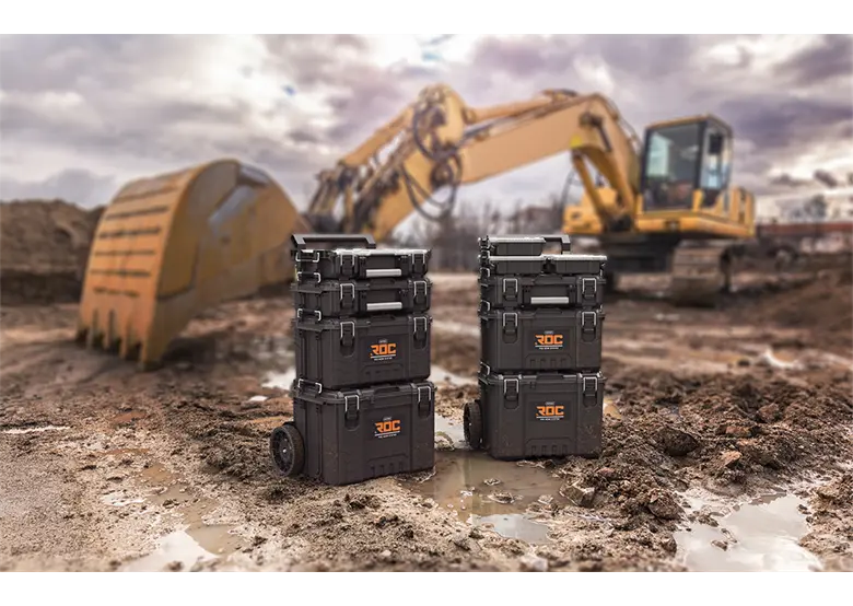 Set mit 3 Boxen Keter ROC PRO GEAR 2.0