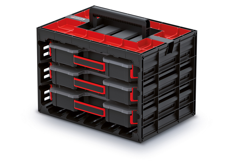 Werkzeugkasten mit herausnehmbaren Organizern Kistenberg TAGER CASE KTC40306S