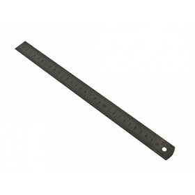 Stahlmaßstab, halbstarr 500x30x1 inox Kmitex G440-080