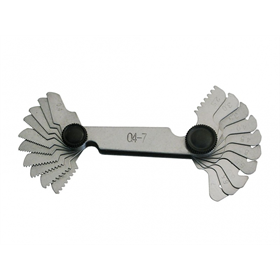 Gewindeschablonen 4-62 28 Stk. Kmitex G610-040