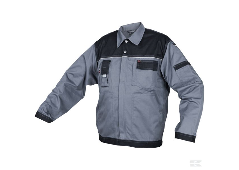 Arbeits Sweatshirt GWB 4XL Grau/Schwarz Kramp 031510