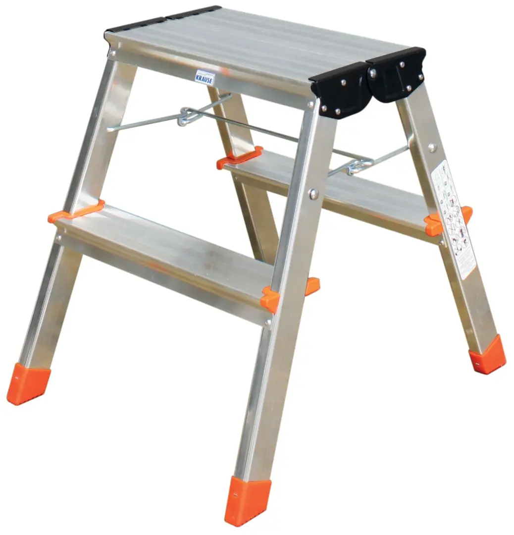 2x2 Klapptritt Leiter 2 Stufen Krause TREPPY 2x2