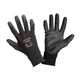 Handschuhe PU schwarz, 12 Paar, 9 Lahti Pro L230509W