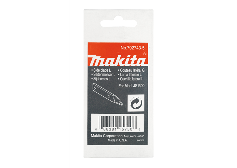 Schneidklinge, Links für HW111, HW132, HW151 Makita 792743-5