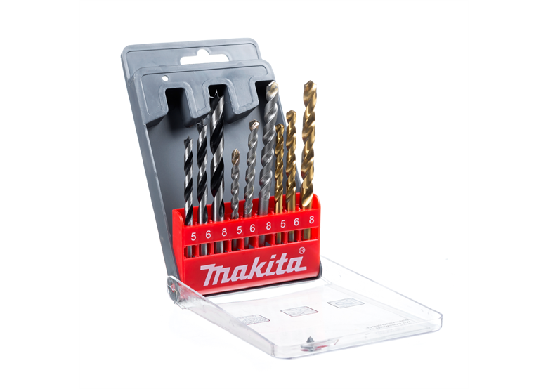 Bohrerset 9 Stck. Makita D-08660