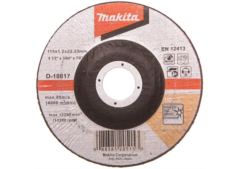 Trennscheibe INOX Makita D-18817