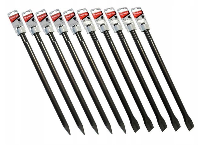 Meißel- und Spitzmeißelset, 10St. Makita D-35324-10