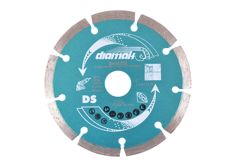 Diamanttrennscheibe 125x22,23mm 10 Stück Makita D-61139-10