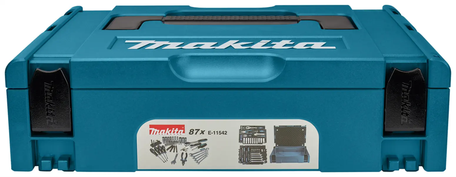 Handwerkzeug-Set, 87-tlg. Makita E-11542