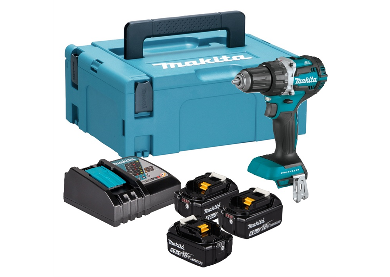 Akku-Bohrschrauber Makita LXT DDF484RT3J 3x5.0Ah