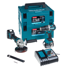 Werkzeugset 18V Makita LXT DLX2210TJ1 2x5.0Ah
