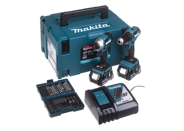 Werkzeugset 18V Makita LXT DLX2220JX2 2x3.0Ah
