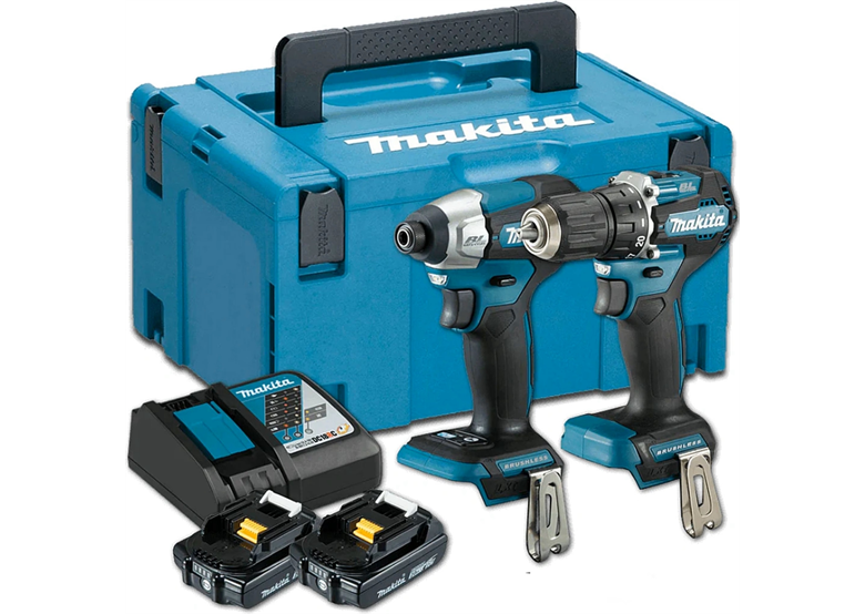 Werkzeugset 18V Makita LXT DLX2423AJ 2x2.0Ah