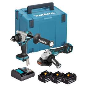 Werkzeugset 18V Makita LXT DLX2544TJ 3x5.0Ah