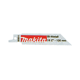 Sägeblatt für Säbelsägen 100 Cm, 18 Zähne, 5 Stk. Makita p-04874