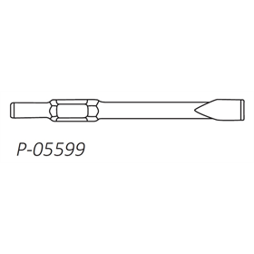 Flachmeissel 32 x 1000 mm für HM Makita p-05599