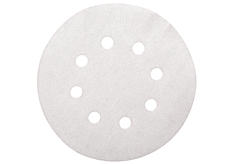 Schleifpapier Klett 125 mm (8 Löcher) Körnung 120, 10 Stück Makita P-33386