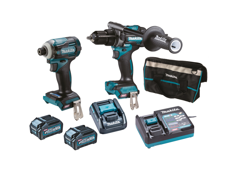 40-V-Elektrowerkzeugsatz Makita XGT DK0114G201 2x4.0Ah
